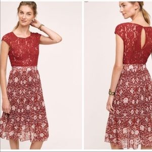 Plenty by Tracy Reese Anthropologie lace dress
